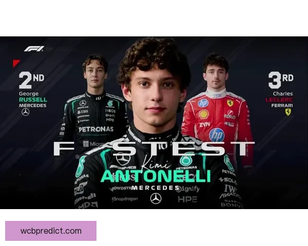 三练分段计时榜揭晓 拉塞尔夺得第一段最快 安东内利包揽二三段最佳成绩